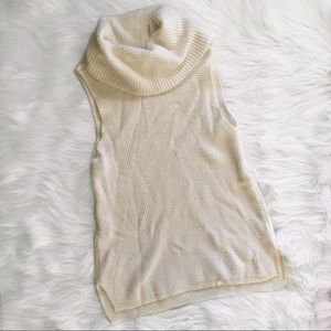 White House Black Market Sleeveless Turtleneck